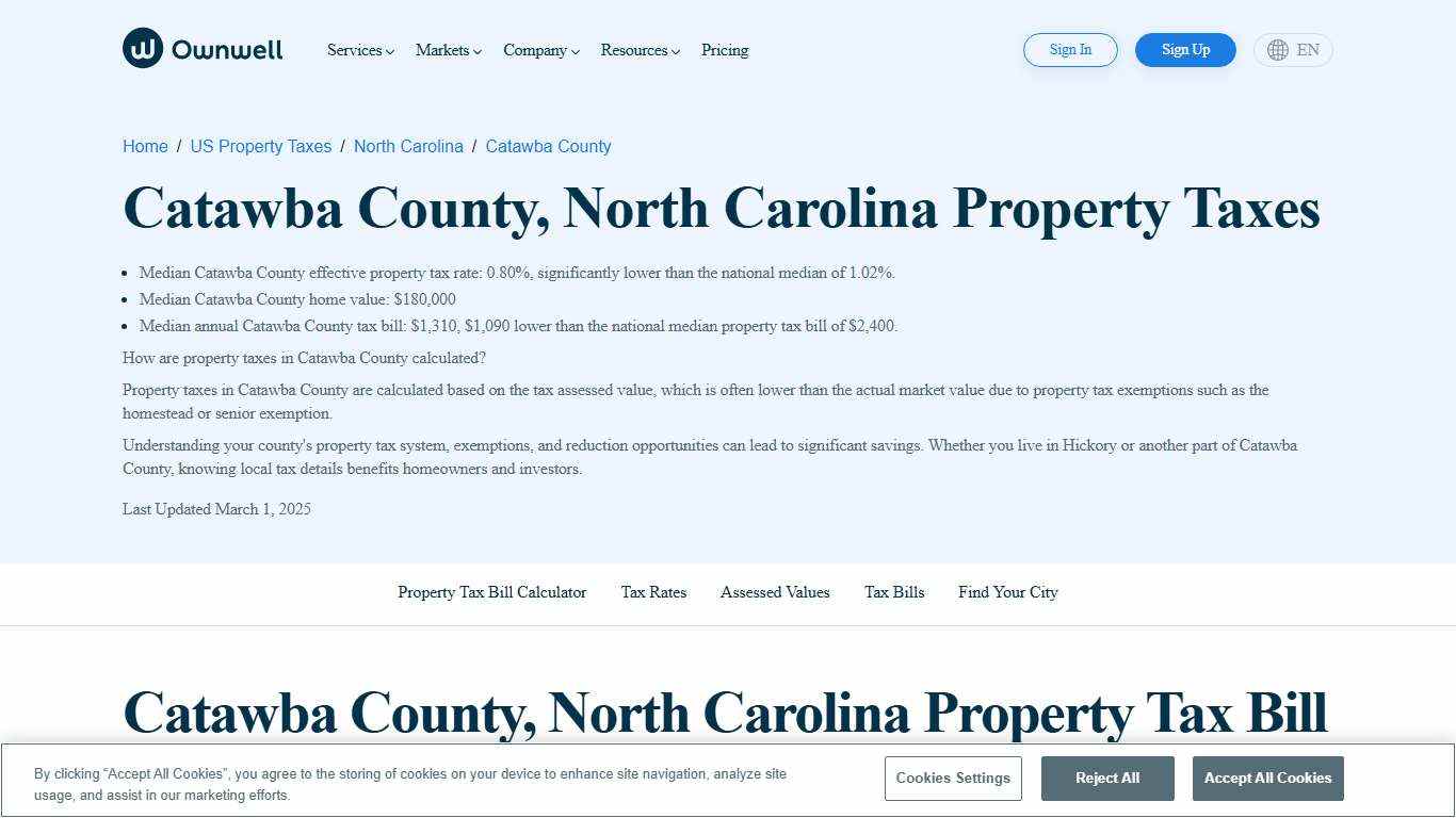Catawba County, North Carolina Property Taxes - Ownwell